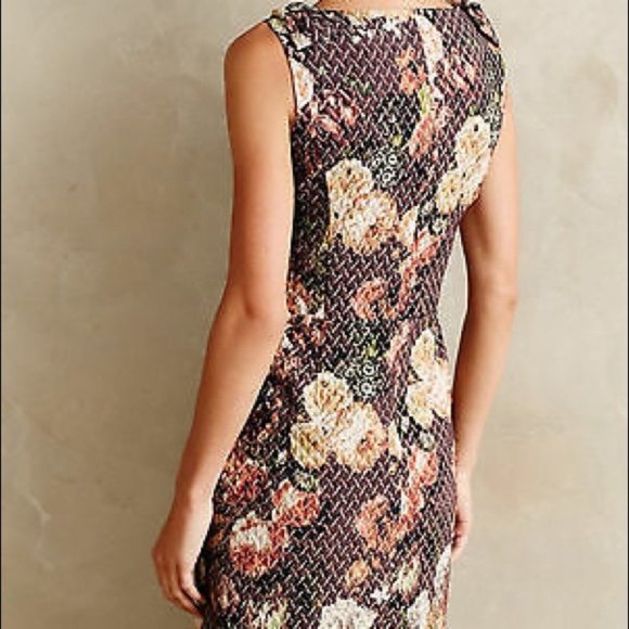 Anthropologie Tabitha Tema quilted sheath dress 2 - Picture 8 of 9